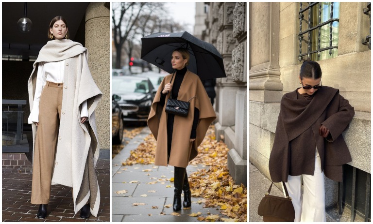 5 روش استایل کردن پانچو در فصل‌های سرد