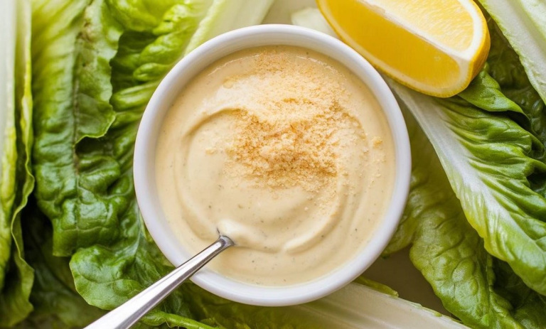 طرز تهیه سس سزار خانگی؛ طعم رستورانی در خانه