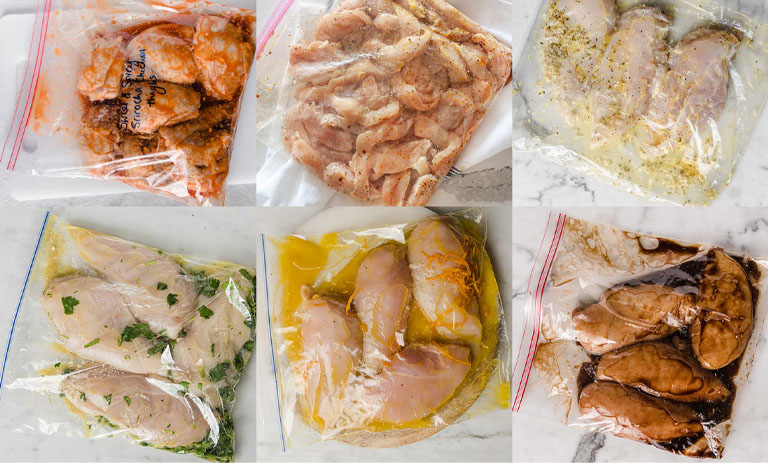 6 مدل مرینیت مرغ رژیمی برای ورزشکاران