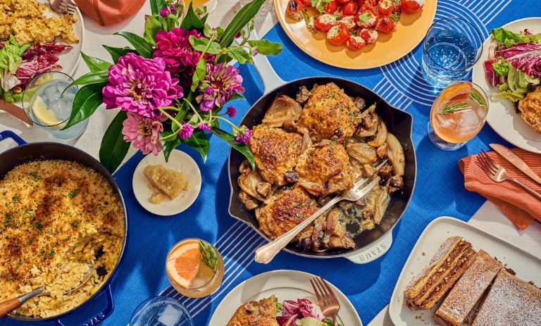 15 لیست غذا برای مهمانی شام مجلسی و خودمانی