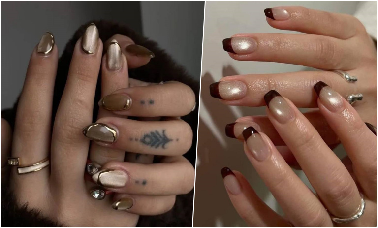 جدیدترین لاک ژل آیس شاین دار ۲۰۲۵؛ درخشش بی‌نظیر برای ناخن‌ها