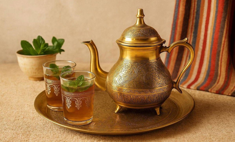 طرز تهیه چای مراکشی؛ نوشیدنی مناسب برای عصرهای پاییزی سرد