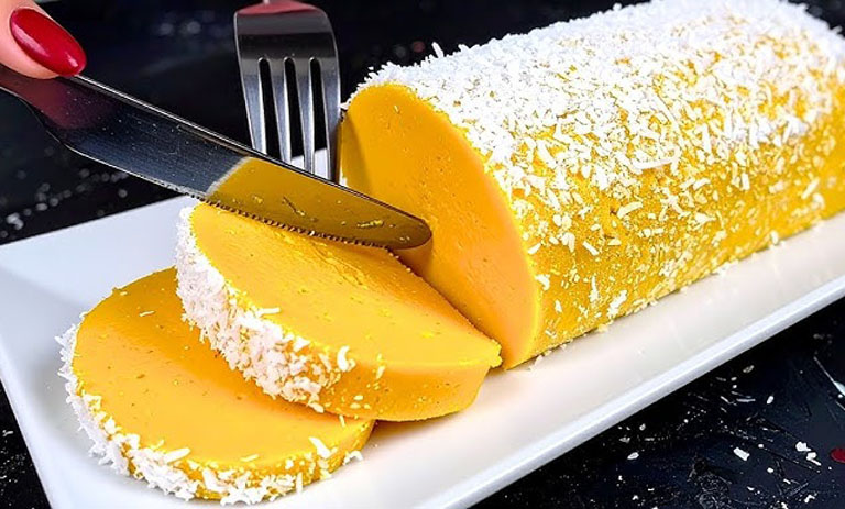 دسر کدو حلوایی مخملی؛ دسر نرم و خوشمزه برای روزهای پاییزی