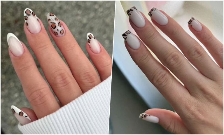 22 ایده ناخن‌ پلنگی سفید؛ شیک و مدرن برای طراحی ناخن