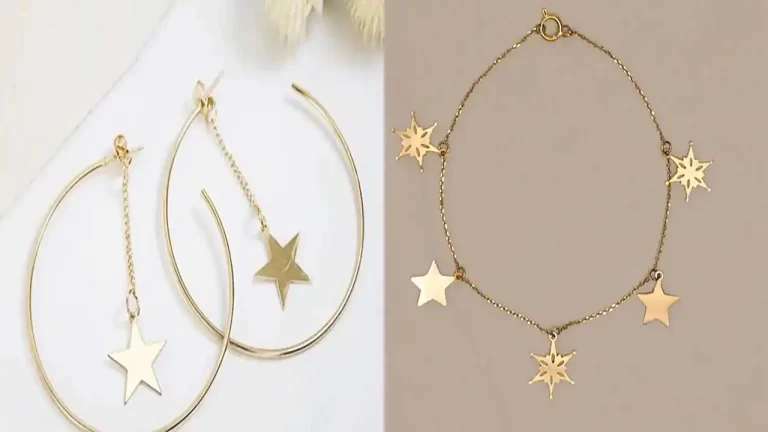 اکسسوری طلا دخترانه ستاره ای با مدل های جذاب و خاص که جایی ندیده اید