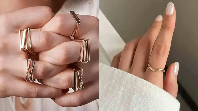 انگشتر رینگی مینیمال و لاکچری با طرح هایی که جایی ندیده اید