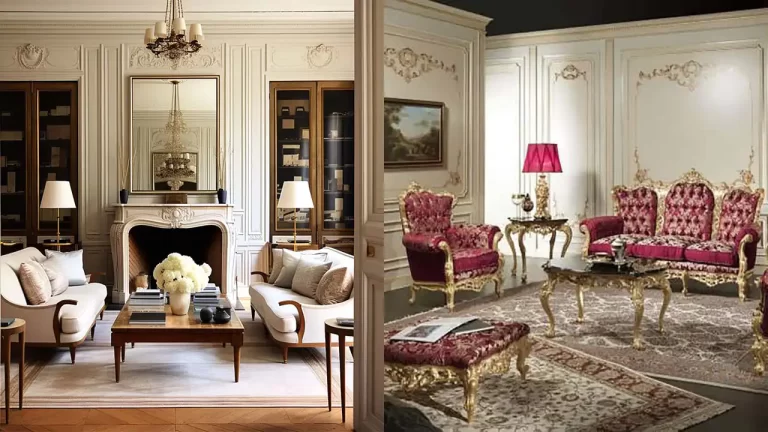 مدل دکوراسیون پذیرایی کلاسیک که خانه شما را بزرگتر نشان می دهد