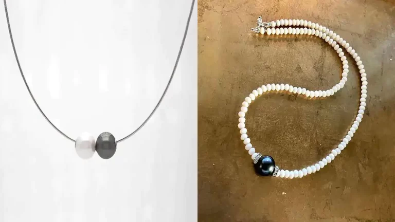 گردنبند رشته ای مرواریدی + ظریف و زیبا مخصوص باسلیقه ها