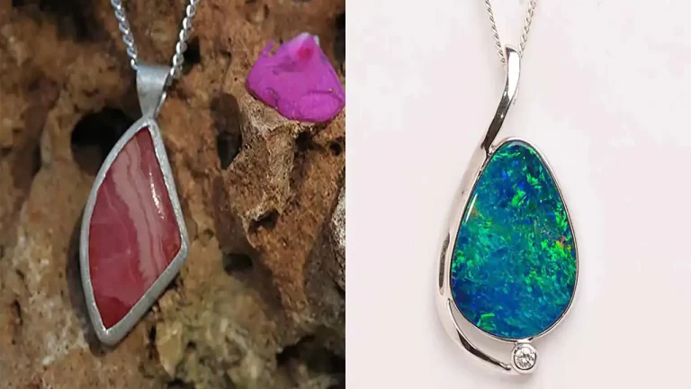 گردنبند سنگی خاص و جدید با مدل های ترند برای خاص پسندان