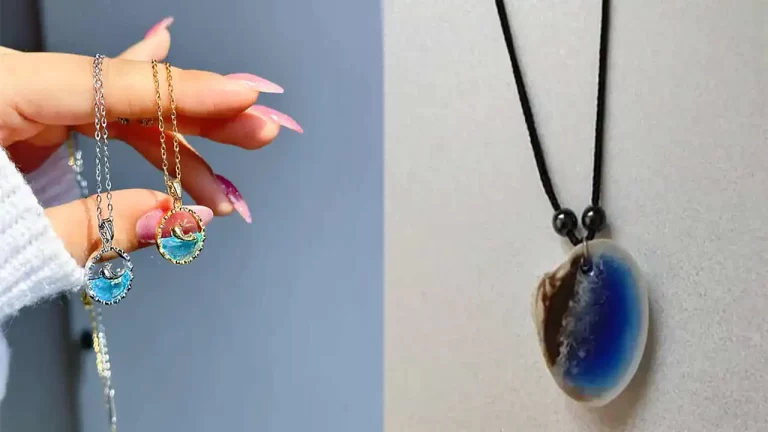 گردنی طرح موج دریا بسیار جذاب که همه عاشقش میشن