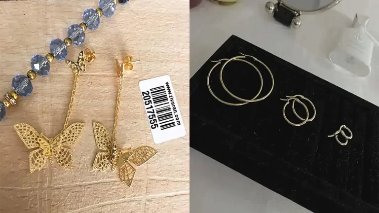 گوشواره بدل رنگ ثابت + طرح های متنوع و جذاب که ترند شدن