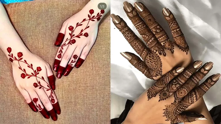 مدل حنا پینترستی + زیباترین مدل های حنا که تاکنون دیده اید