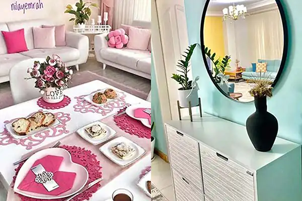 جهاز عروس ایرانی + تزیین بسیار زیبای جهاز عروس ایرانی لاکچری