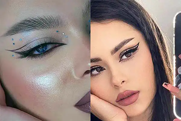 مدل خط چشم گربه ای + زیباترین مدل های خط چشم گربه ای که بسیار محبوب است