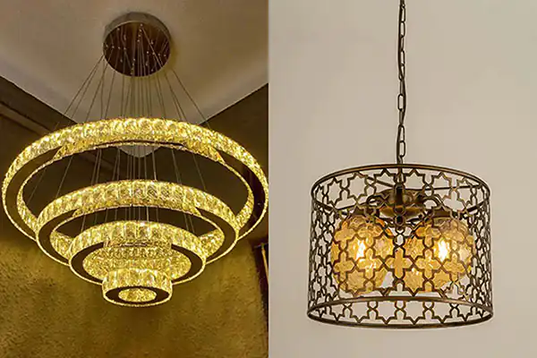 مدل لوستر اتاق خواب + زیباترین مدل های لوستر مخصوص اتاق خواب