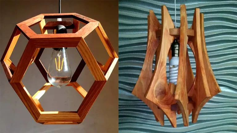 لوستر چوبی + زیباترین مدل های لوستر چوبی ساخته دست بهترین هنرمندان جهان