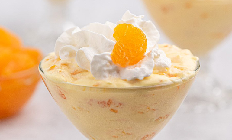 دسر مغزدار نارنگی؛ یک خوشمزه جدید با طعمی بی‌نظیر