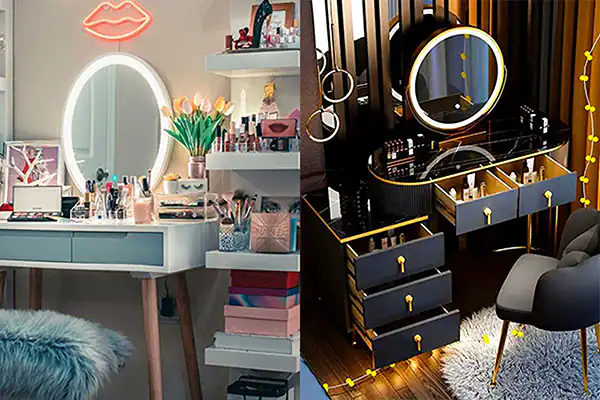 زیباترین مدل های میز آرایش لاکچری که آرزوی هر خانمی است