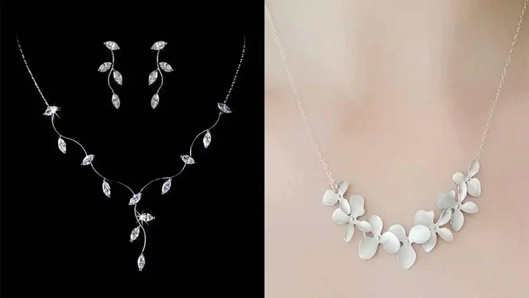 مدل گردنبند ظریف و مینیمال نقره + طرح هایی که جایی ندیده اید