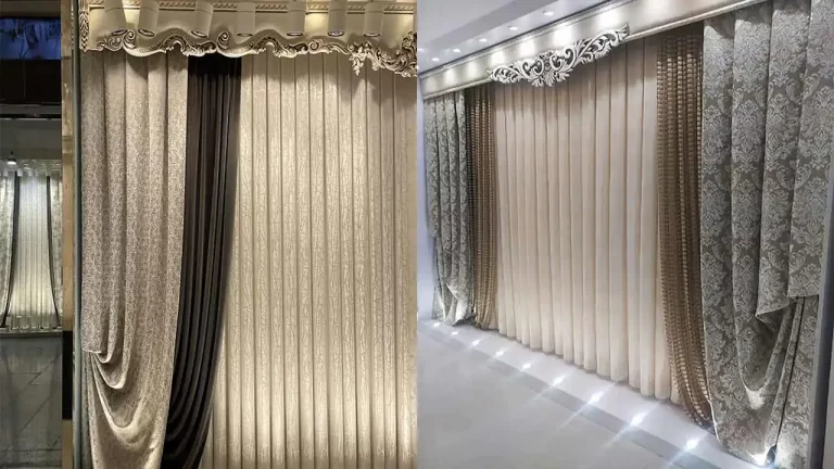 پرده مخمل والان دار با دیزاین های مدرن که جایی ندیده اید