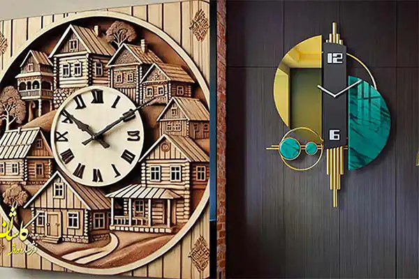 جدیدترین مدل ساعت دیواری مدرن + زیباترین مدل های ساعت دیواری شیک و لاکچری