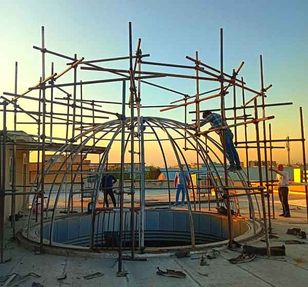 تعبیر خواب لوله داربست + بالا رفتن از داربست و افتادن از داربست