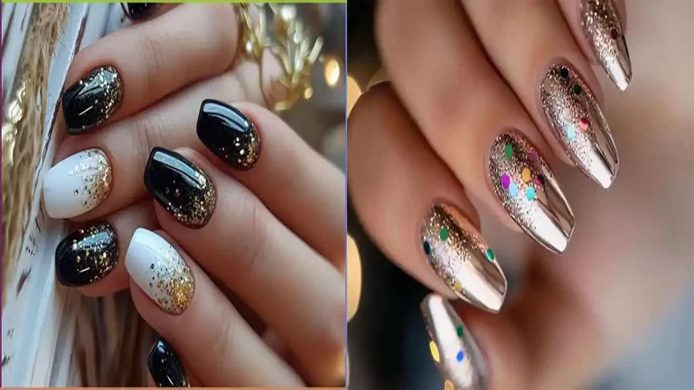 طراحی ناخن اکلیلی با مدل های جذاب که جایی ندیده اید