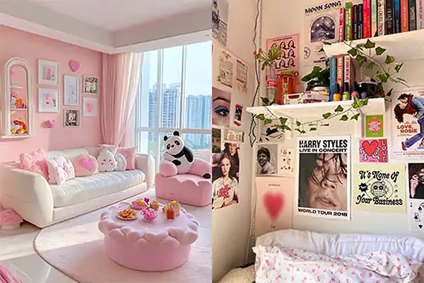 تزیین اتاق + طراحی بسیار زیبا برای تزیین اتاق های مختلف خانه شما