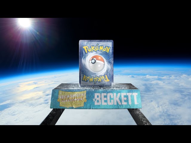 کارت Pokemon برای آزمایش به فضا فرستاده شد