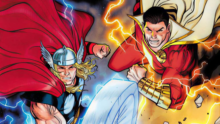 بررسی کمیک Marvel/DC: Thor/Shazam!