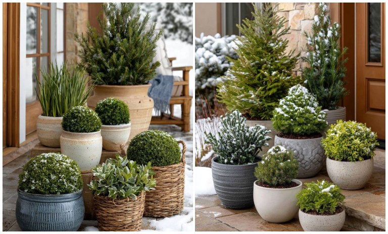 بهترین گیاهان برای فضای باز و حیاط در زمستان