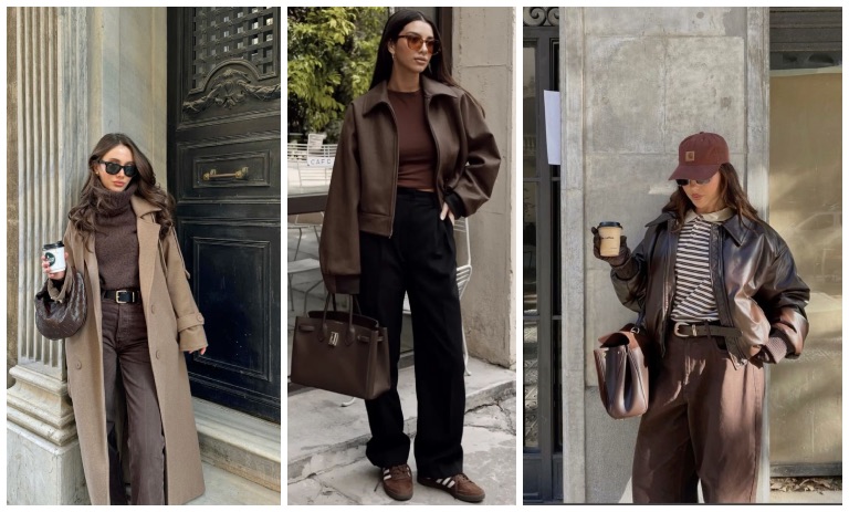 لباس قهوه‌ای را با چه رنگی ست کنیم؟ ترکیب‌های شیک و خاص برای پاییز ۲۰۲۵