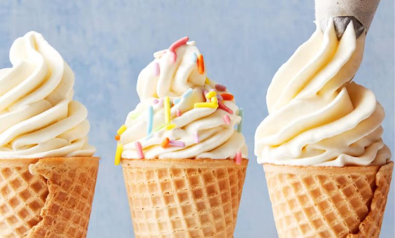 کالری بستنی قیفی دستگاهی چقدر است؟