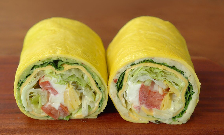 طرز تهیه ساندویچ رژیمی بدون نان؛ خوشمزه‌ترین ترند سالم سال