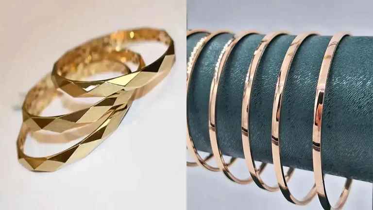 النگو طلا مدل آینه ای + زیباترین و شیک ترین ها را اینجا ببینید