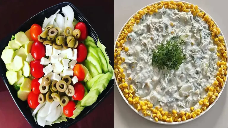 چند مدل سالاد مجلسی قشنگ برای کدبانوها