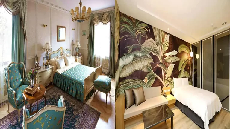 دیزاین اتاق خواب زیبا و رمانتیک با ایده های ساده