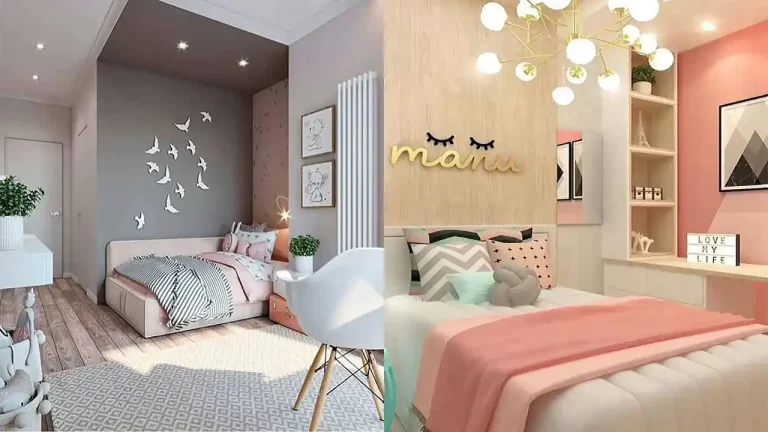 دیزاین اتاق خواب دخترانه + شیک ترین و زیباترین دیزاین ها برای اتاق خواب دختر ها