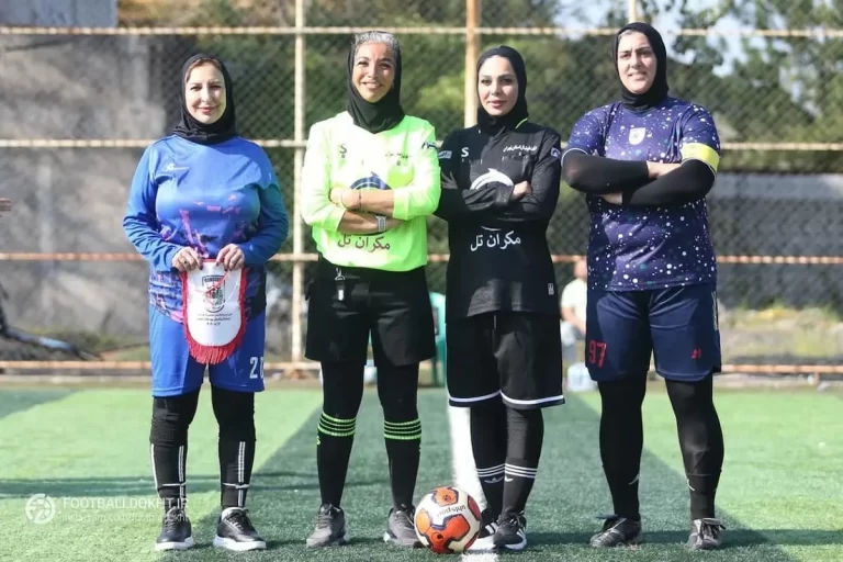 پا به توپ شدن بانوان هنرمند با کاپیتانی مرجانه گلچین + عکس