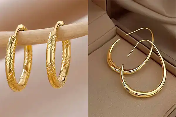 مدل گوشواره حلقه ای + زیباترین مدل های گوشواره حلقه ای بسیار شیک و لاکچری