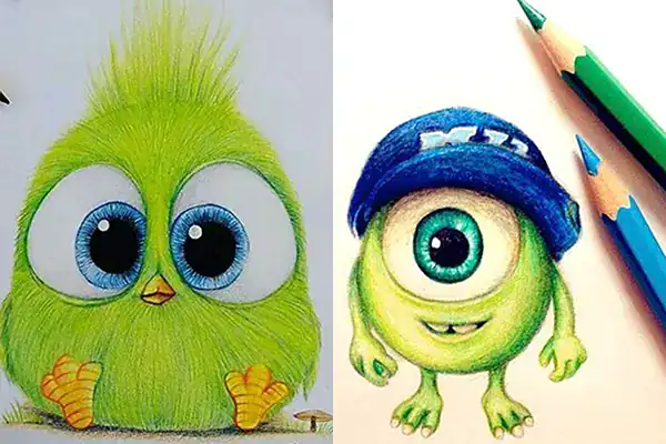 ایده نقاشی ساده + باحال ترین ایده ها برای نقاشی ساده و شیک و کیوت