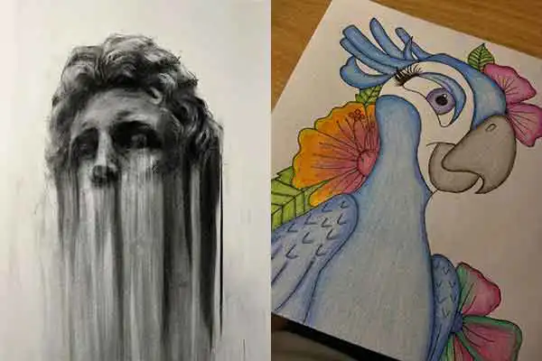 ایده نقاشی از پینترست + طرح های ساده و زیبا نقاشی از پینترست جدید