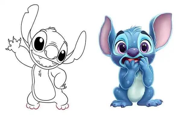 ایده نقاشی استیج + ایده های ساده و باحال برای نقاشی استیج