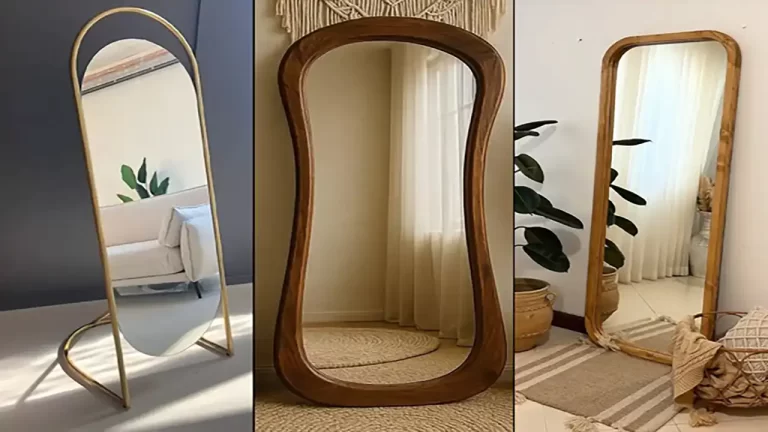 جدیدترین مدل آینه قدی با طرح های مدرن و مینیمال برای باسلیقه ها