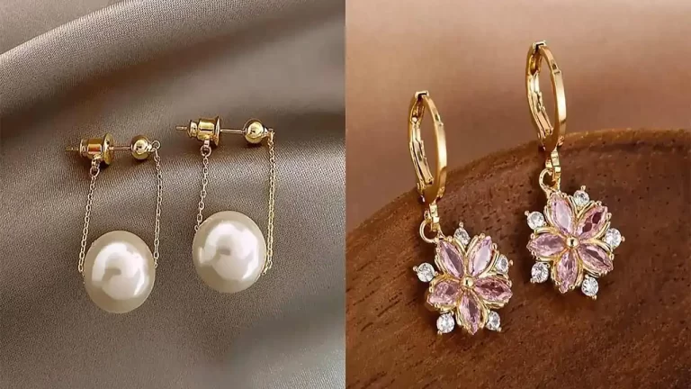 جدیدترین مدل گوشواره طلا شیک و باکلاس با طرح های متنوع