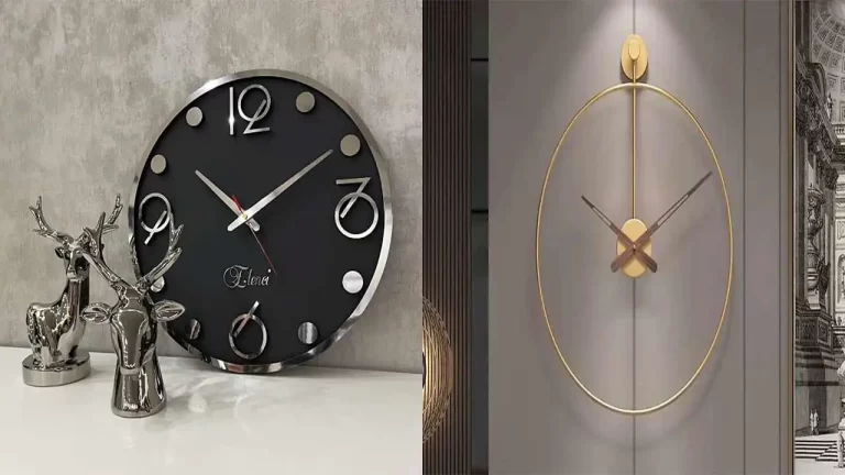 جدیدترین مدل ساعت دیواری لوکس و خفن با رنگ های روشن و تیره که ترند شدن