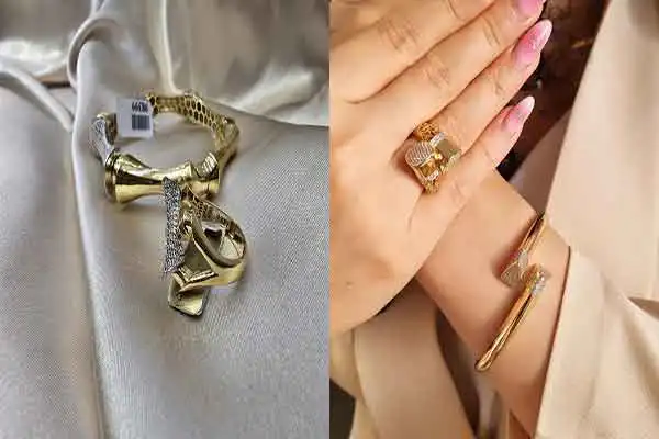 مدل انگشتر استخوانی + طرح های دخترانه زنانه مدرن و جدید انگشتر استخوانی