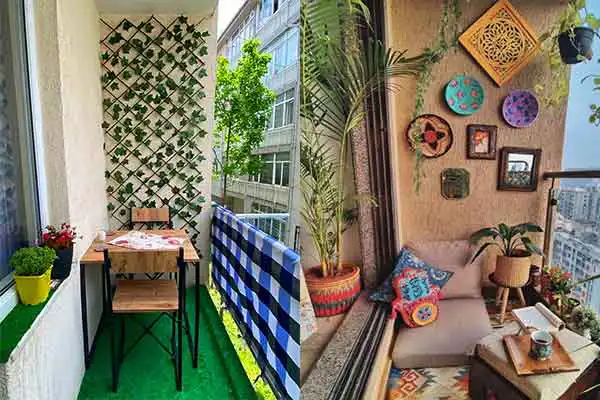 مدل دکوراسیون بالکن + دیزاین و دکوراسیون بالکن ساده و شیک و جذاب