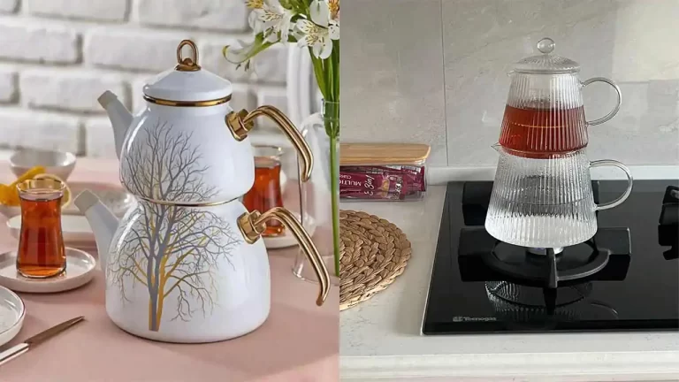 مدل قوری کتری استیل و پیرکس + متنوع ترین و زیباترین مدل های ترند شده