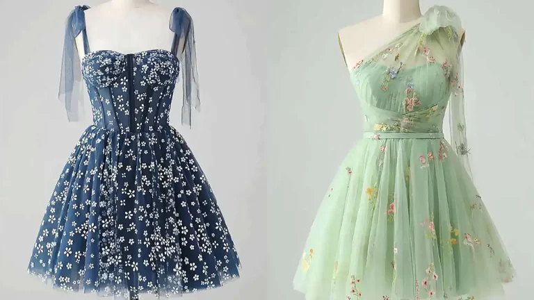  مدل لباس مجلسی کوتاه لاکچری + شیک ترین مدل های ترند